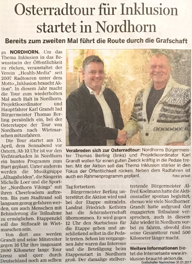 Grafschafter Nachrichten 31.01.2017