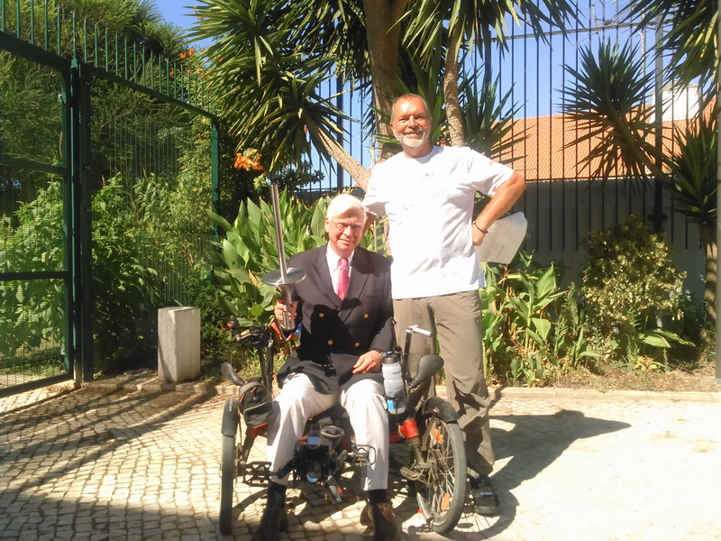 Karl Grandt mit Dr. Christof Weil, dem Botschafter der Deutschen Botschaft in Lissabon