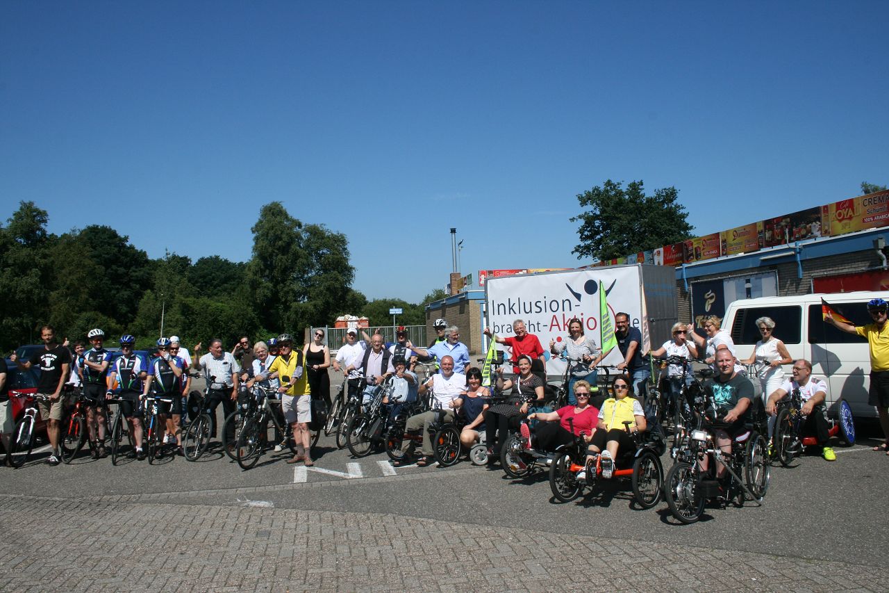 Etappenstart Nordhorn