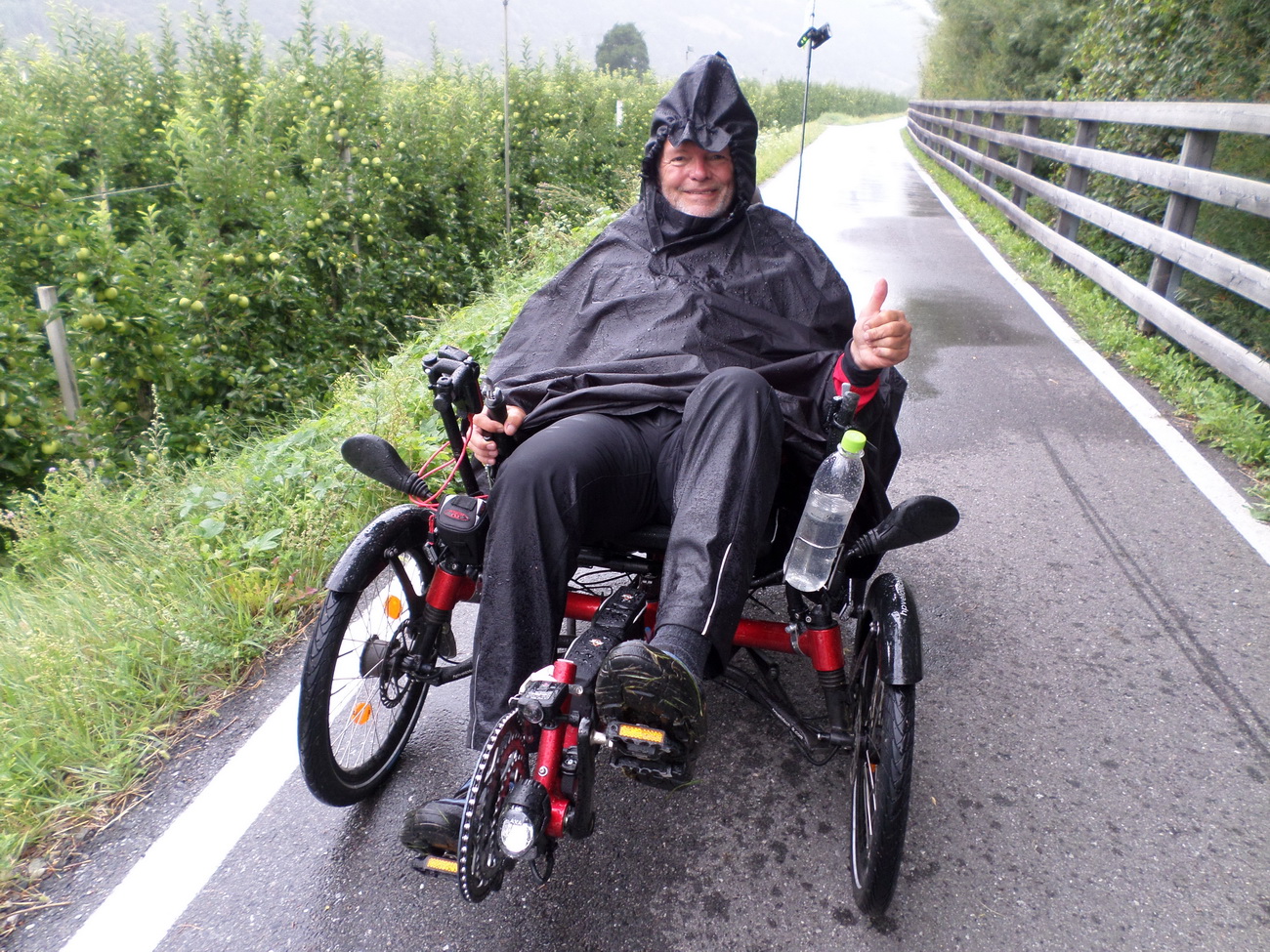 5 Tage Dauerregen auf dem Weg zur Alpenüberquerung