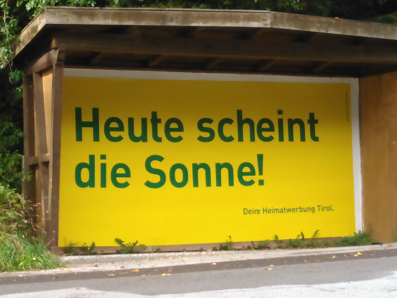 Hätten wir bei 40 Grad auf dem Rad sonst nicht Bemerkt