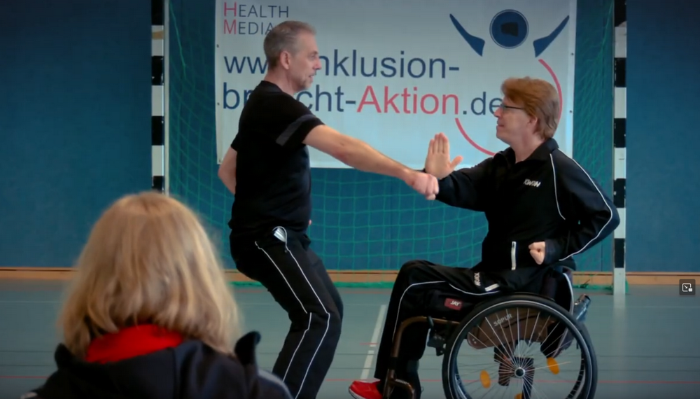 Taekwondo at Home - Workshop Rollstuhl Taekwondo