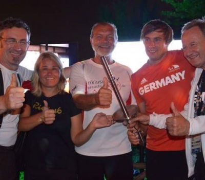 Übergabe der Inklusionsfackel 2016 - 2